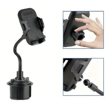 Suporte Para Celular Para Carro Encaixe Porta Copos z1571