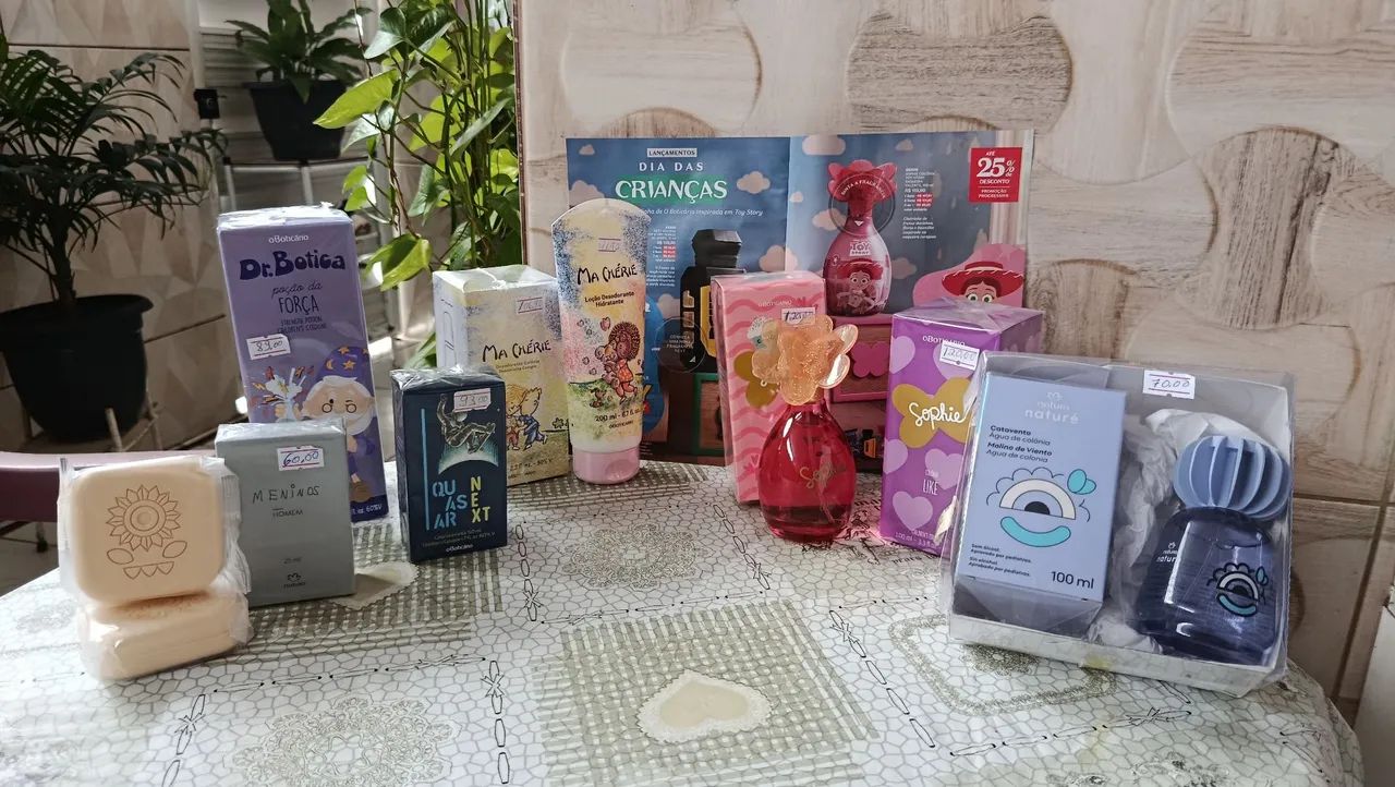 Produtos  natura e boticario