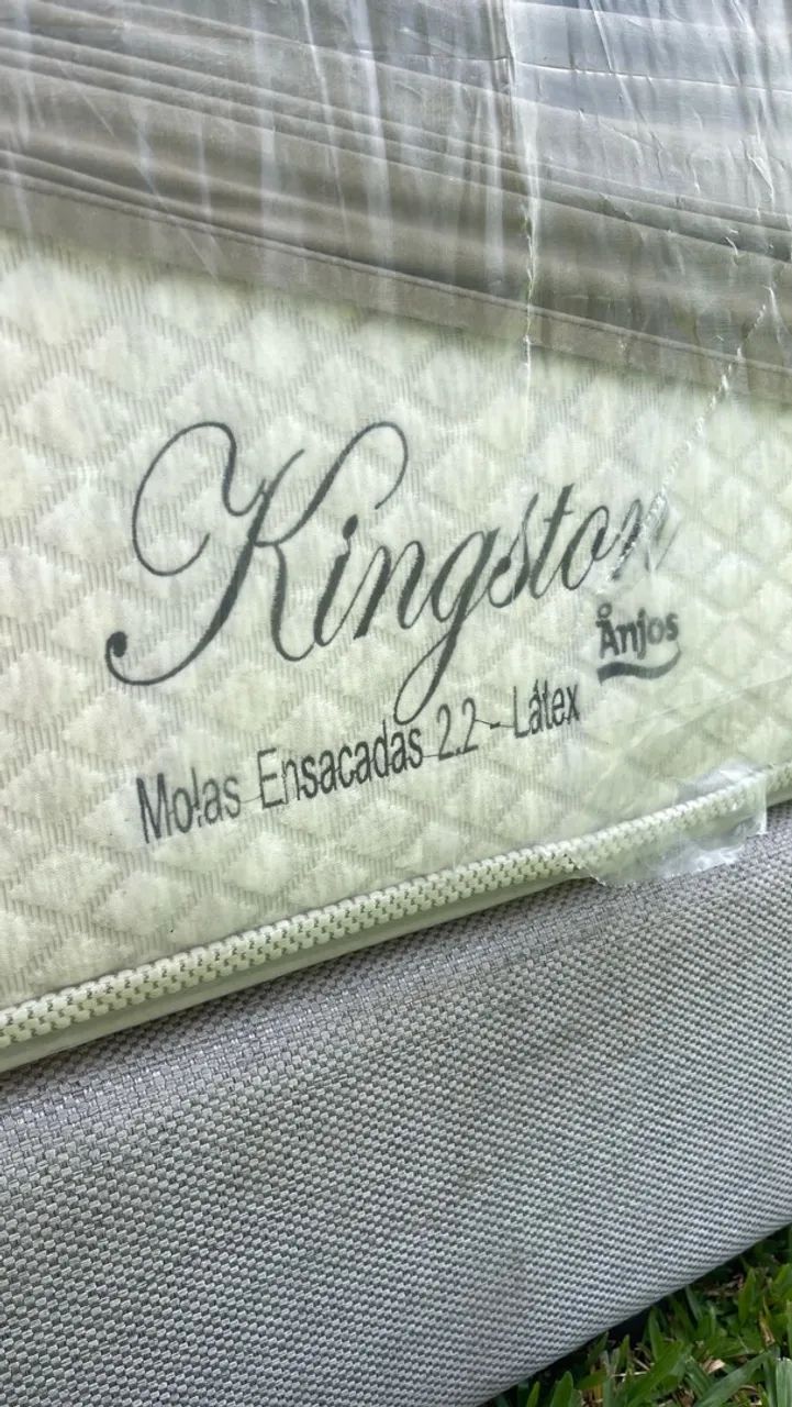 VENDE-SE CAMA KING + BOX EM PERFEITO ESTADO - Foto 4