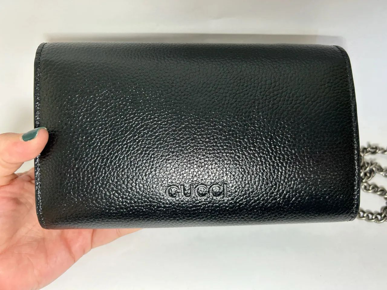 Bolsa Gucci preta média  - Foto 4