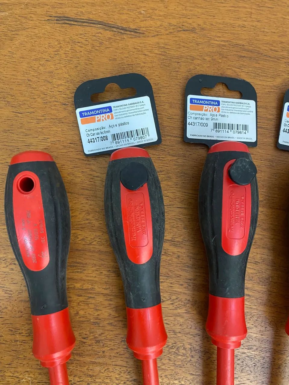 Chaves Isolada Canhão Tramontina Pro - Kit com 7 peças: 6,8,9,10,11,12 e 13 - Foto 2