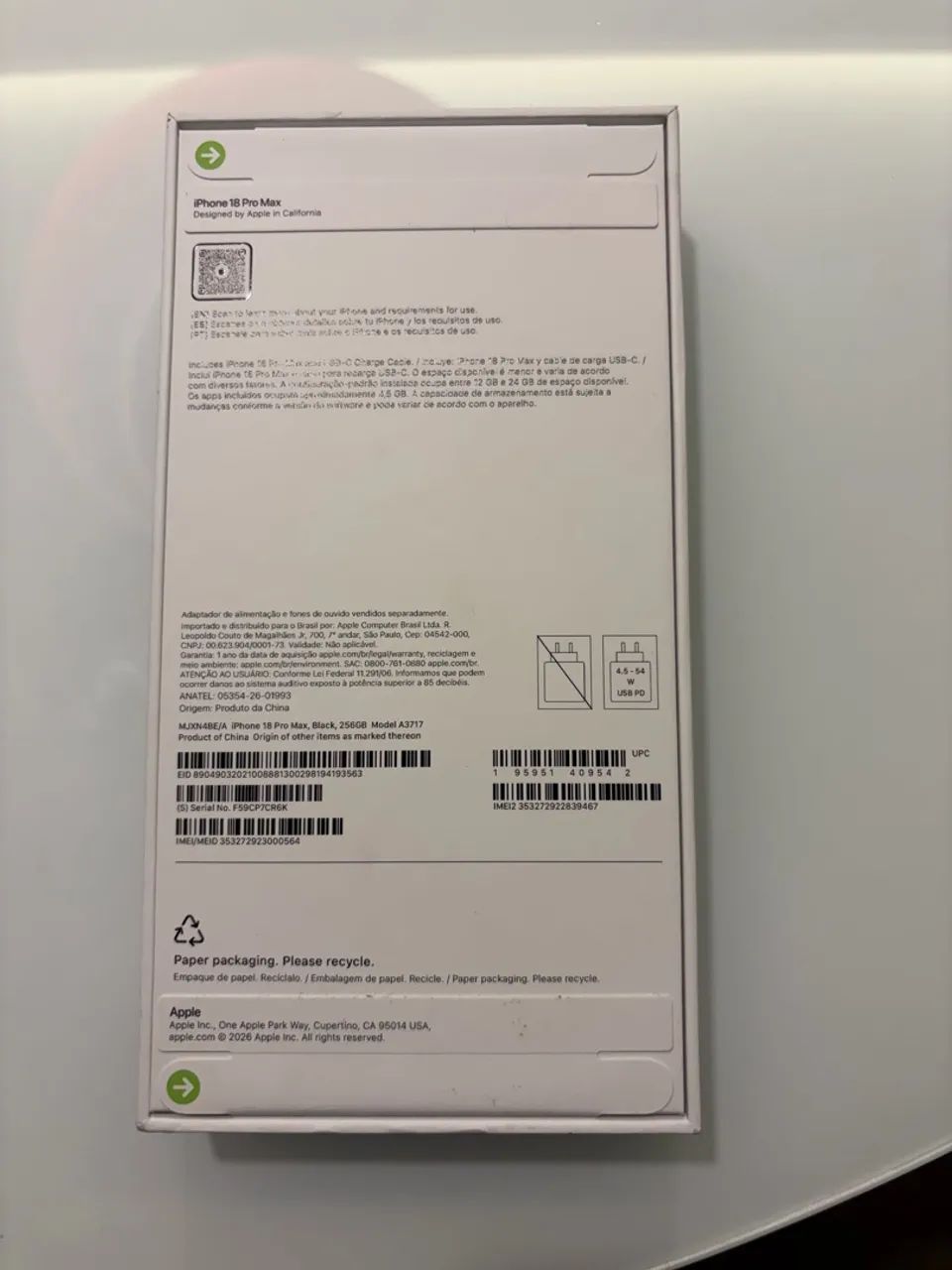 iPhone 18 PRO MAX 256gb - Foto 2