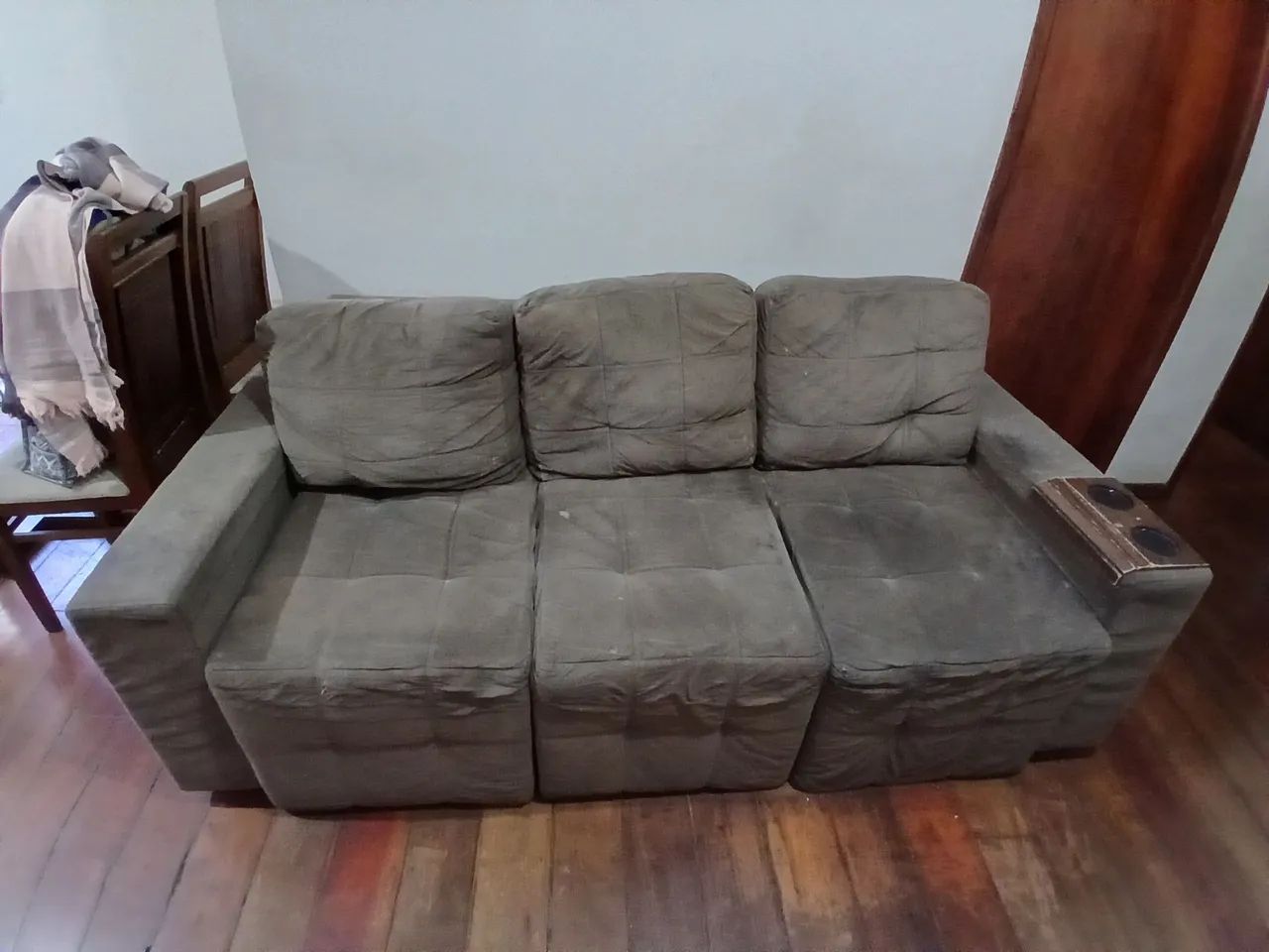Sofá poltrona retrátil três módulos - Foto 2