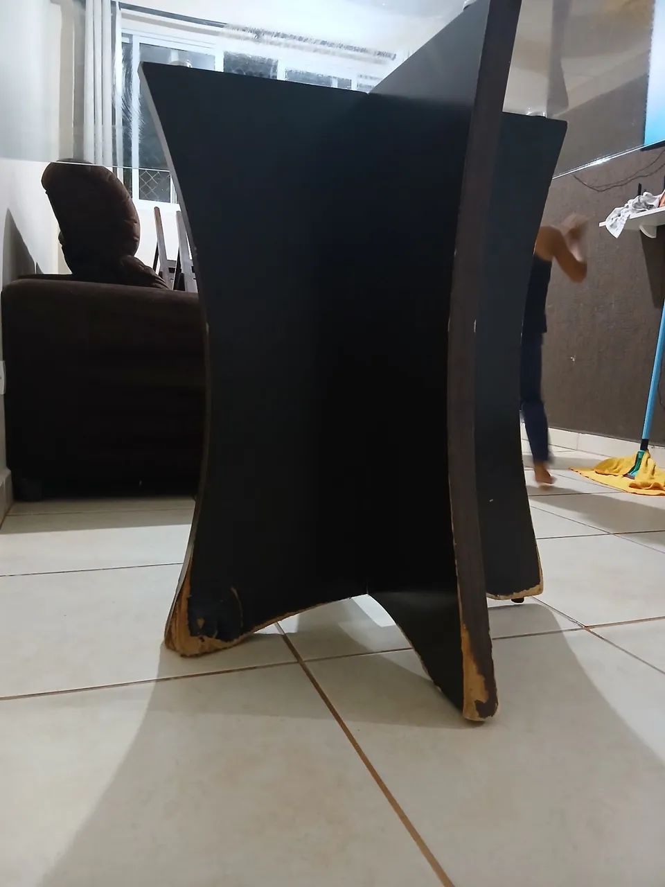 Mesa de vidro com4 cadeiras - Foto 3