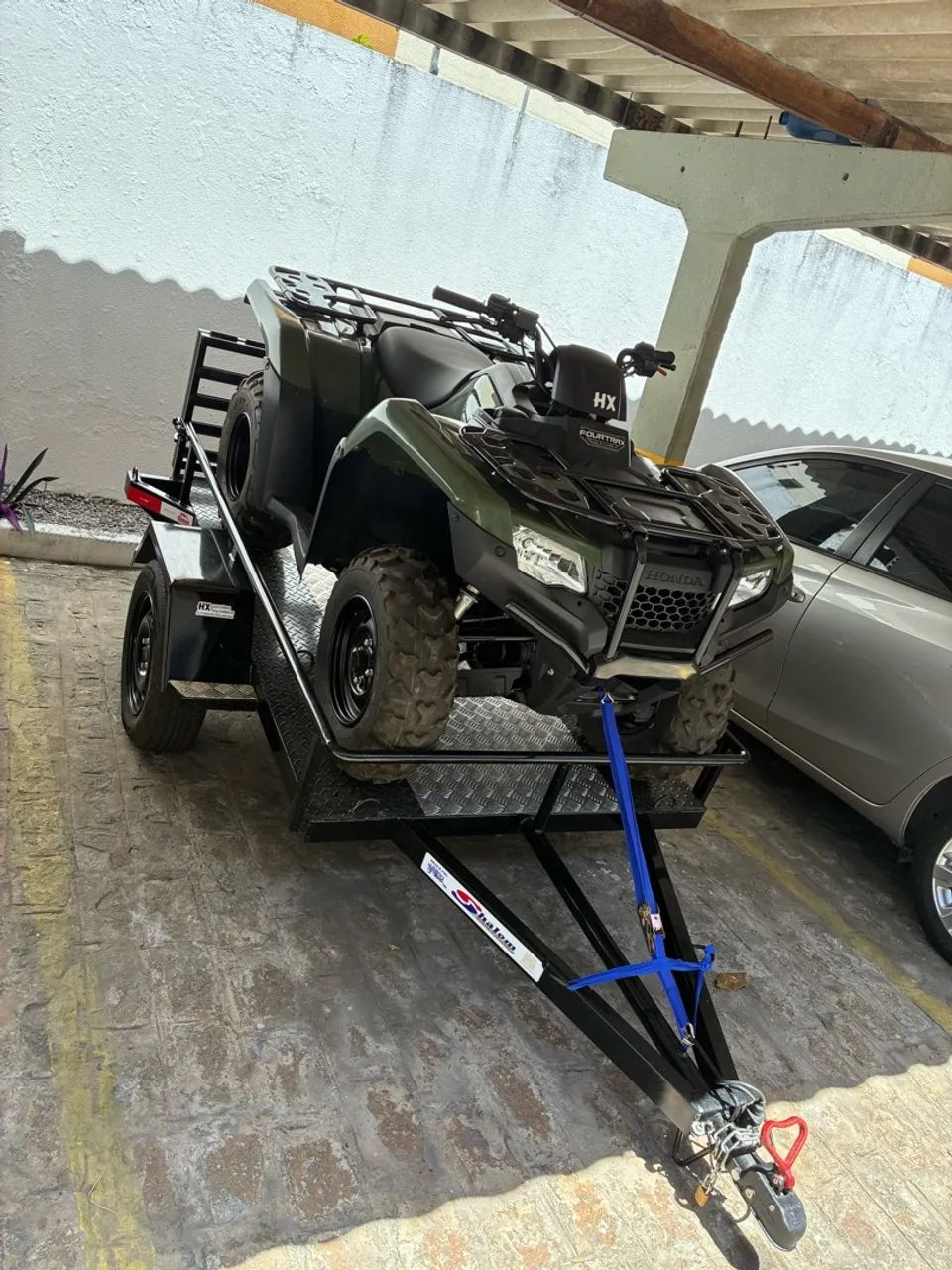 Quadriciclo TRX 420 honda + Reboque - Foto 2