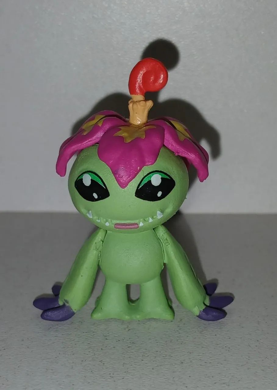 BONECO ACTION FIGURE MINIATURA DIGIMON PALMON PAUMON
