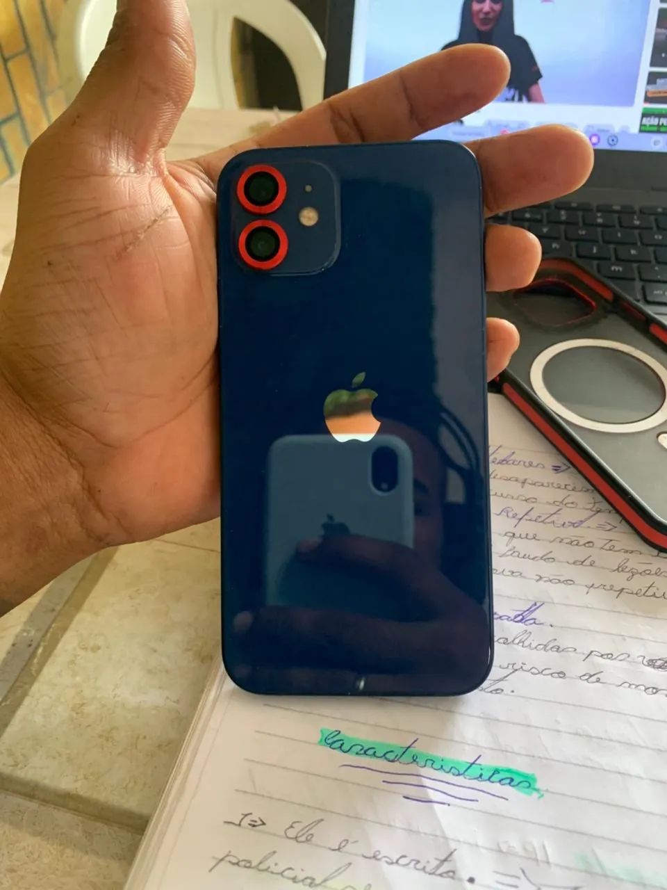 Vendo iPhone 12 em exelente estado  - Foto 4