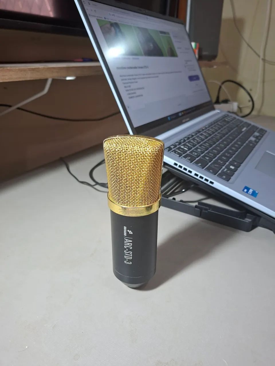Microfone Condensador Arcano STD 3