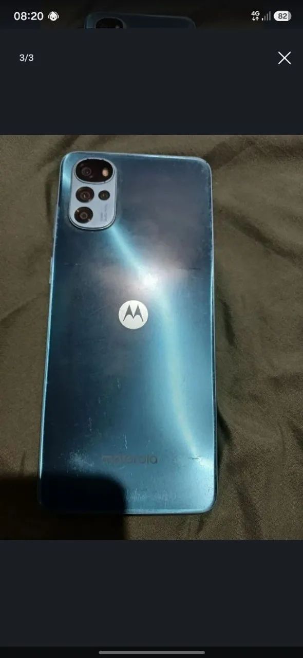 Vendo moto G22 128GB e 4gb ram perfeito estado  - Foto 3