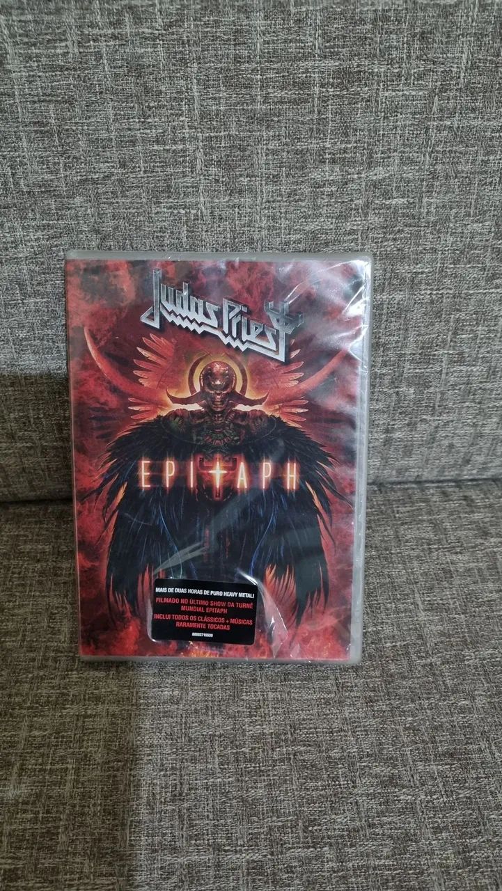 DVD EPITAPH DO JUDAS PRIEST- novo lacrado