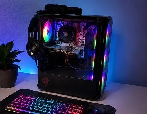     PC Gamer Barato - Roda Jogos e Trabalhos Pesados - Foto 5