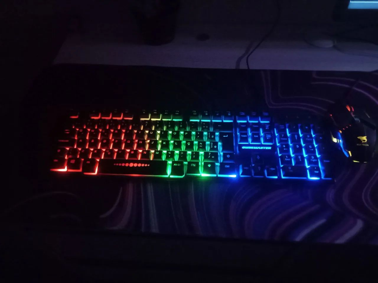 Kit gamer-mouse,teclado e mouse pad - Foto 5