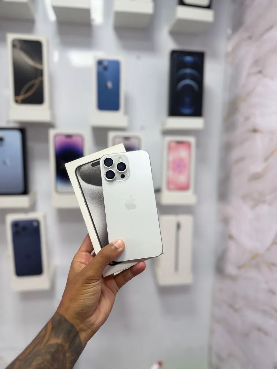IPHONE 15 PRO MAX 256GB BRANCO