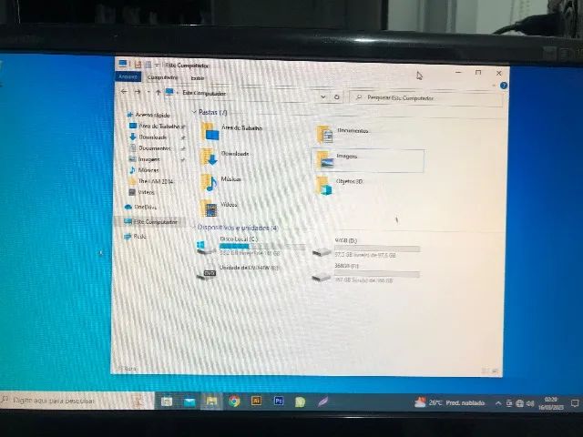 Computador PC + Monitor + Teclado e Mouse USB - Foto 5