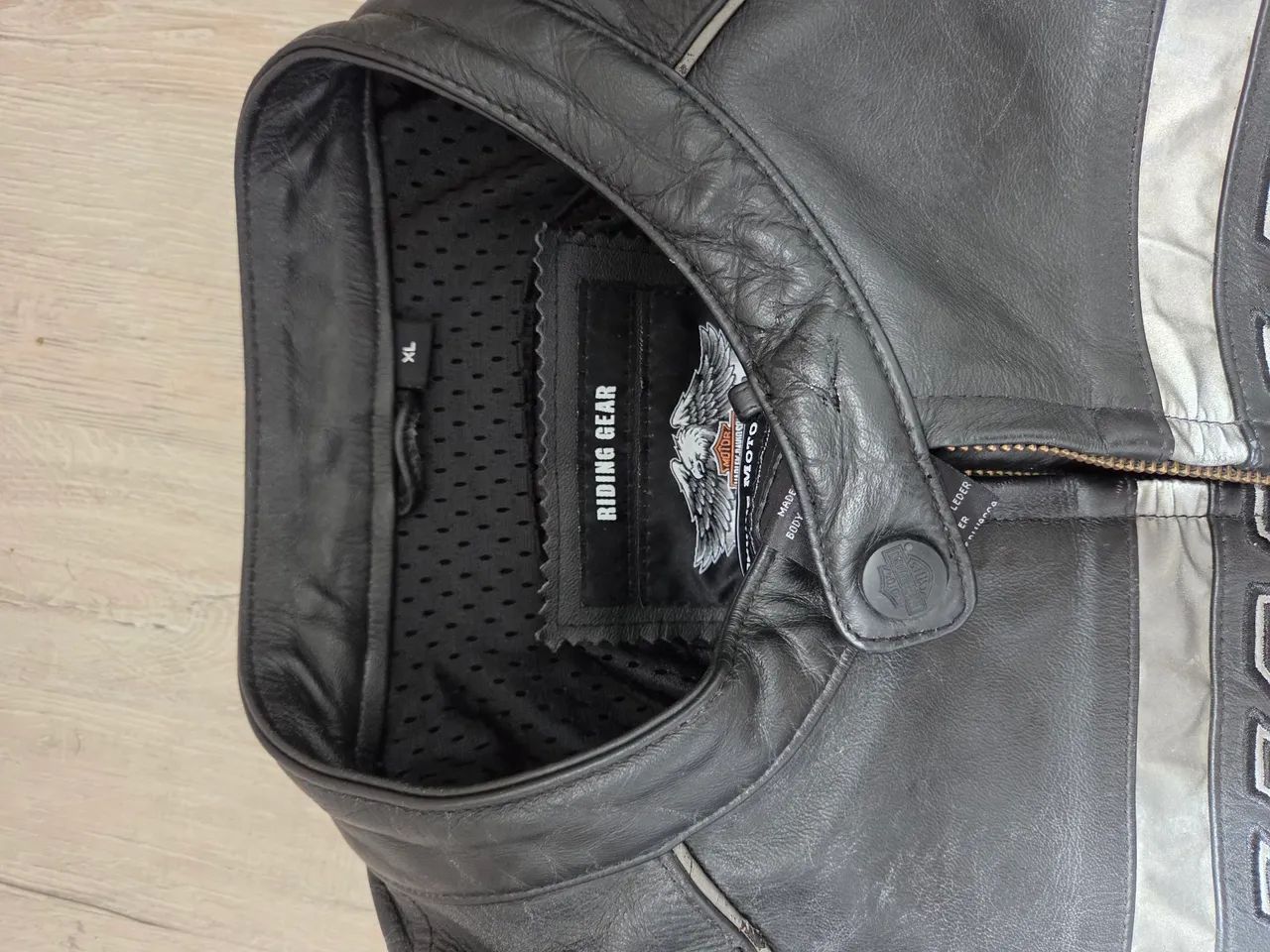 Baixou! Jaqueta harley davidson de couro!!! - Foto 3