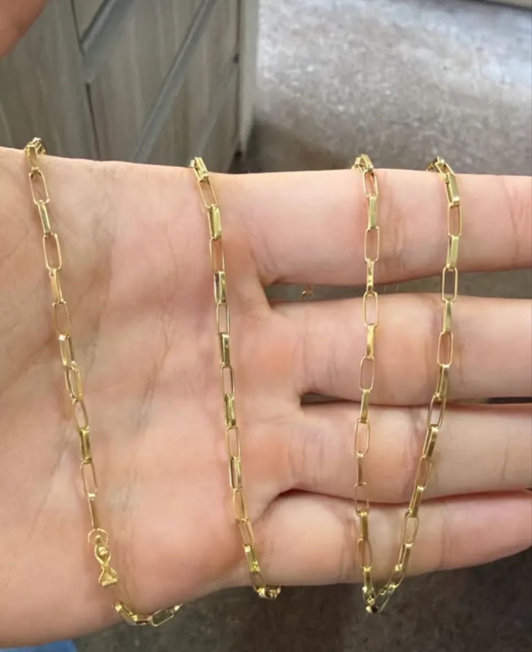 Corrente de ouro 18k legítimo 5,8 g