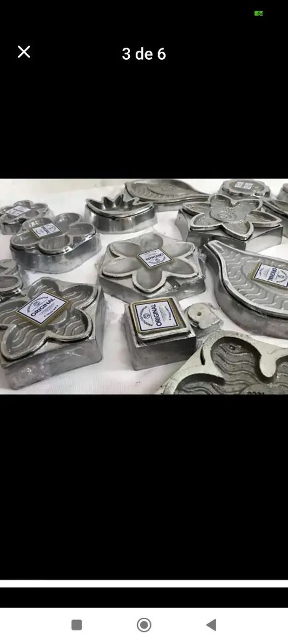 Lote de fôrmas para artesanato em e.v.a cetim etc  - Foto 5