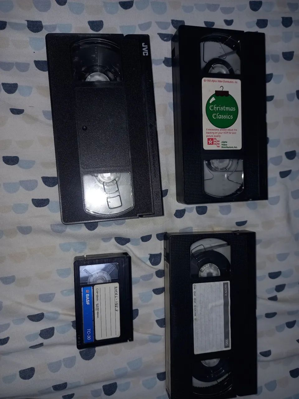 Lote fitas Vhs usada