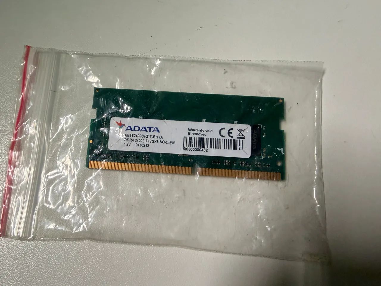 Memória RAM DDR4 8gb Sodimm