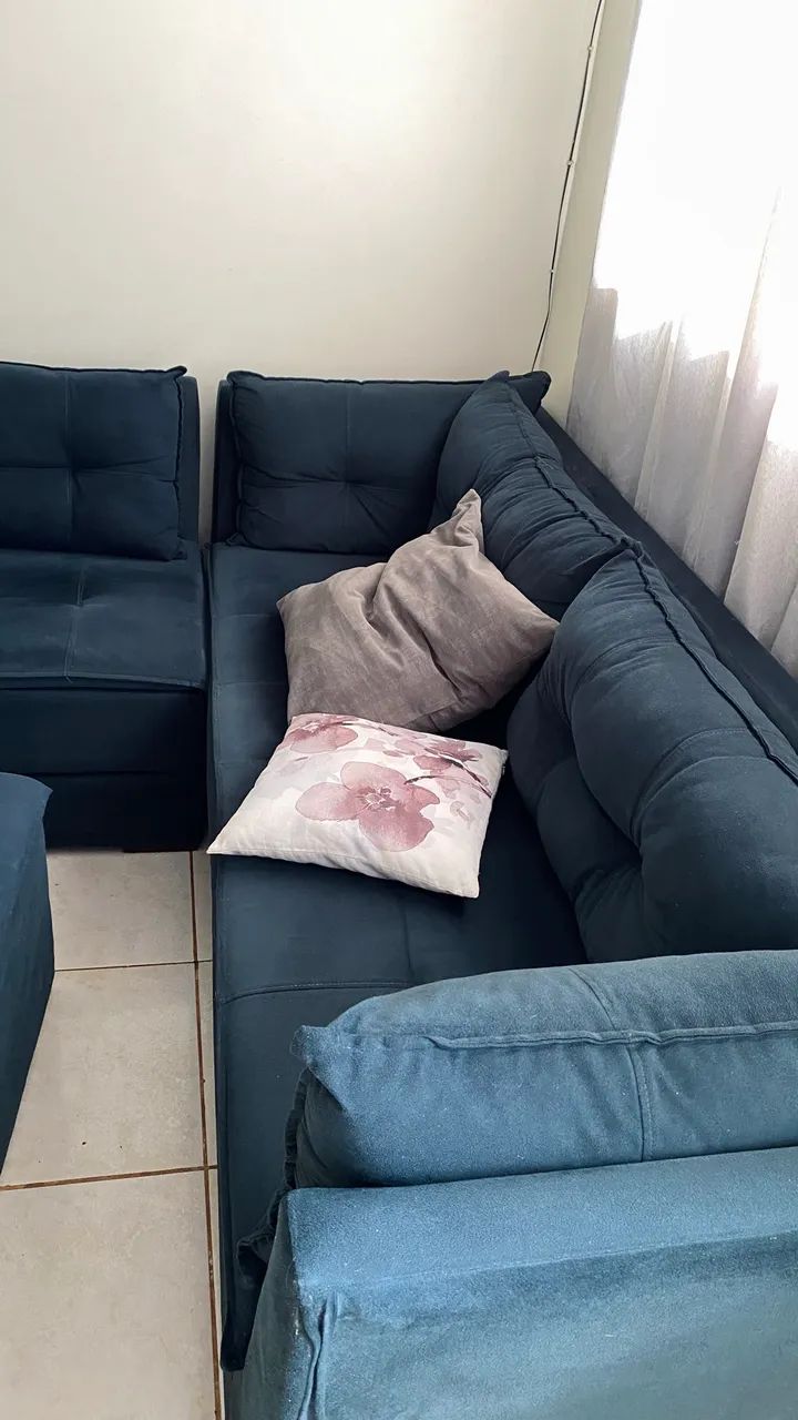 Sofá Azul Petróleo - Foto 3