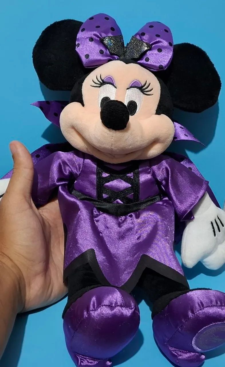 Minnie Mouse Dracula Pelúcia Halloween Original Disney Store - Foto 6