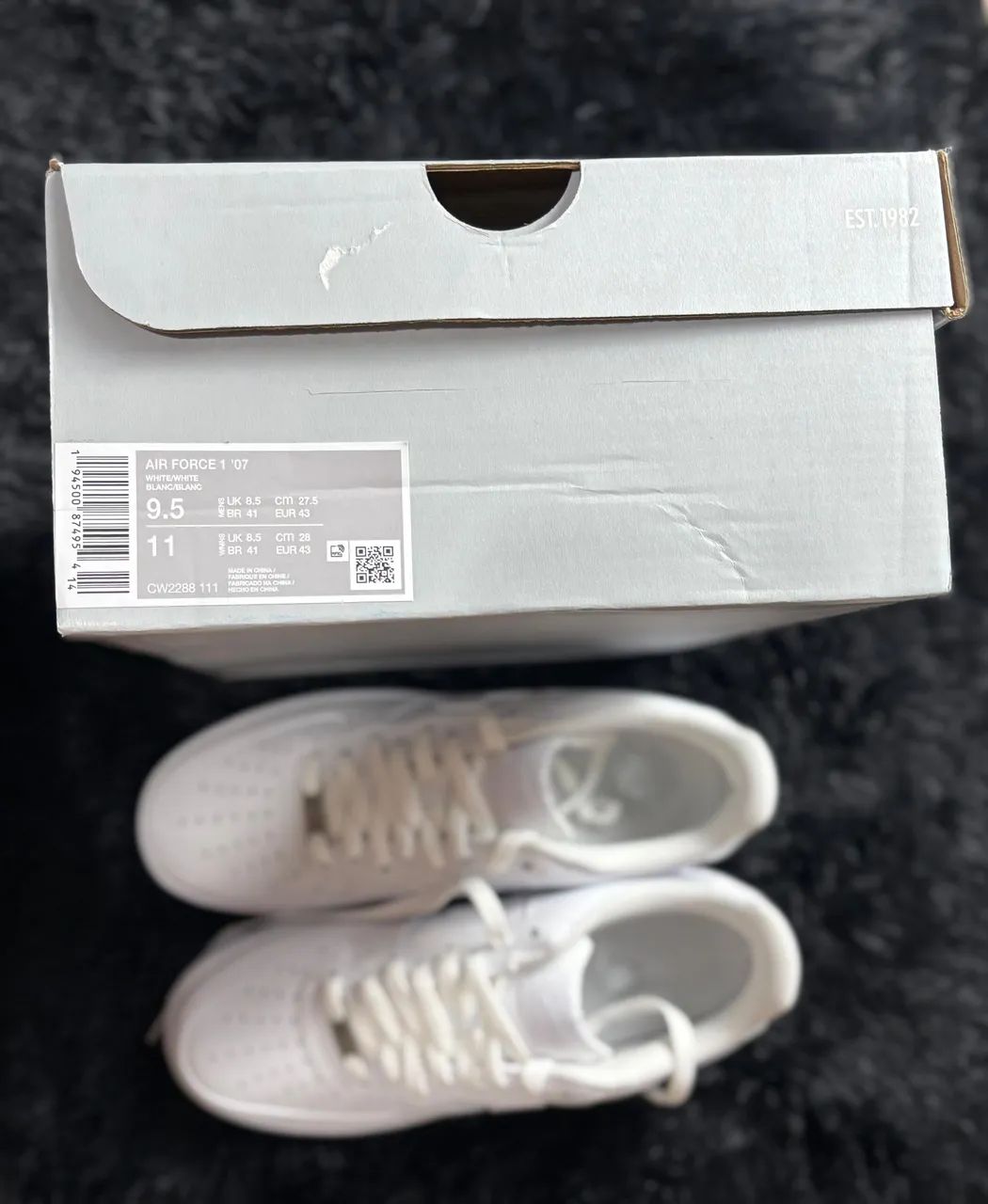 Air force branco 1 Low  - Foto 3