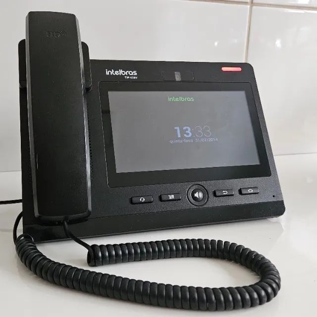 Telefone IP Tip 638v Intelbras com defeito - leia - Foto 2