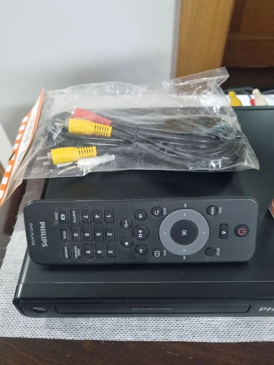 Dvd player philips controle original - Foto 2