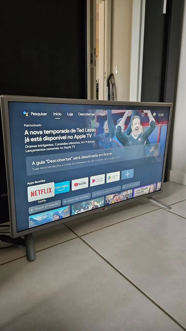 TV LG 32 polegadas Smart + Fire TV Stick - Ótimo estado