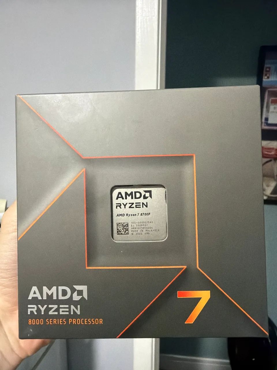 Processador Redeon AMD Ryzen 7 8700F NOVO LACRADO