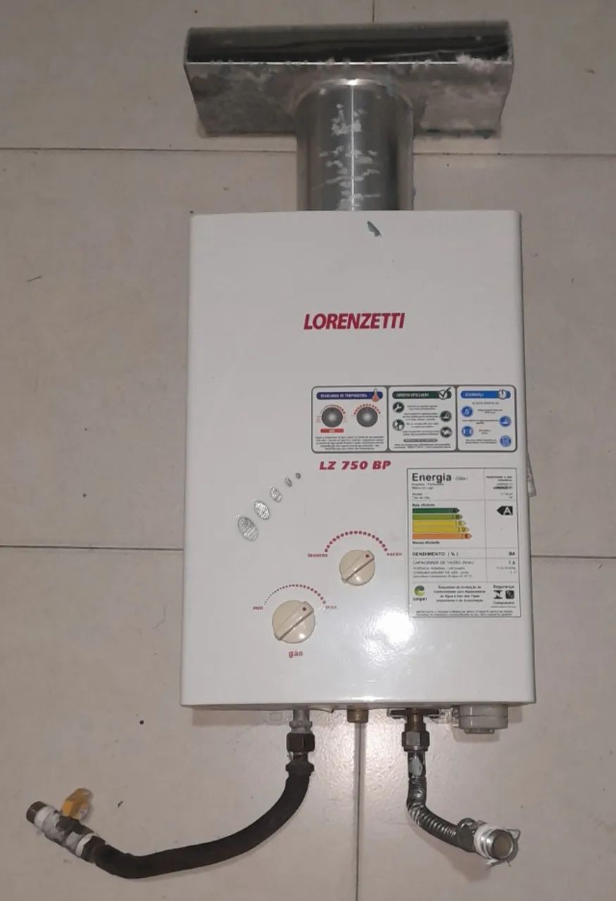 Aquecedor Lorenzetti 7,5 litros