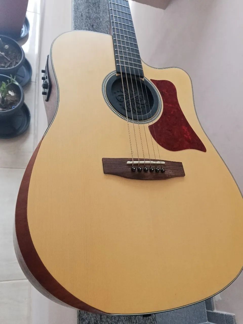 Vendo violão Michael Enigma Folk - Foto 5