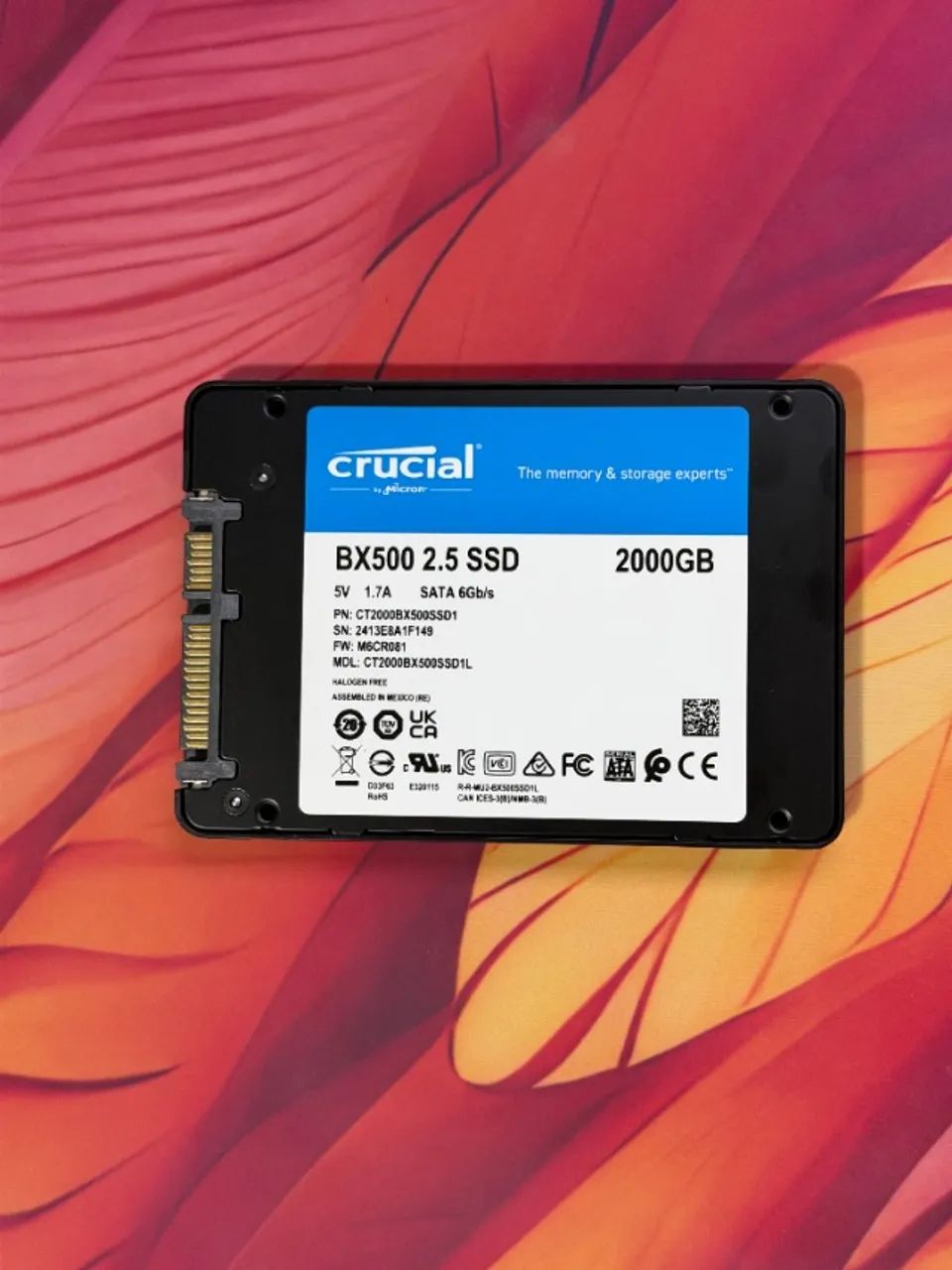 SSD Crucial BX500 2TB SATA 2.5" 540MB/s  - Foto 2
