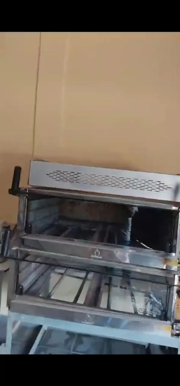 Forno duplo guilhotina metalmaq 90x90