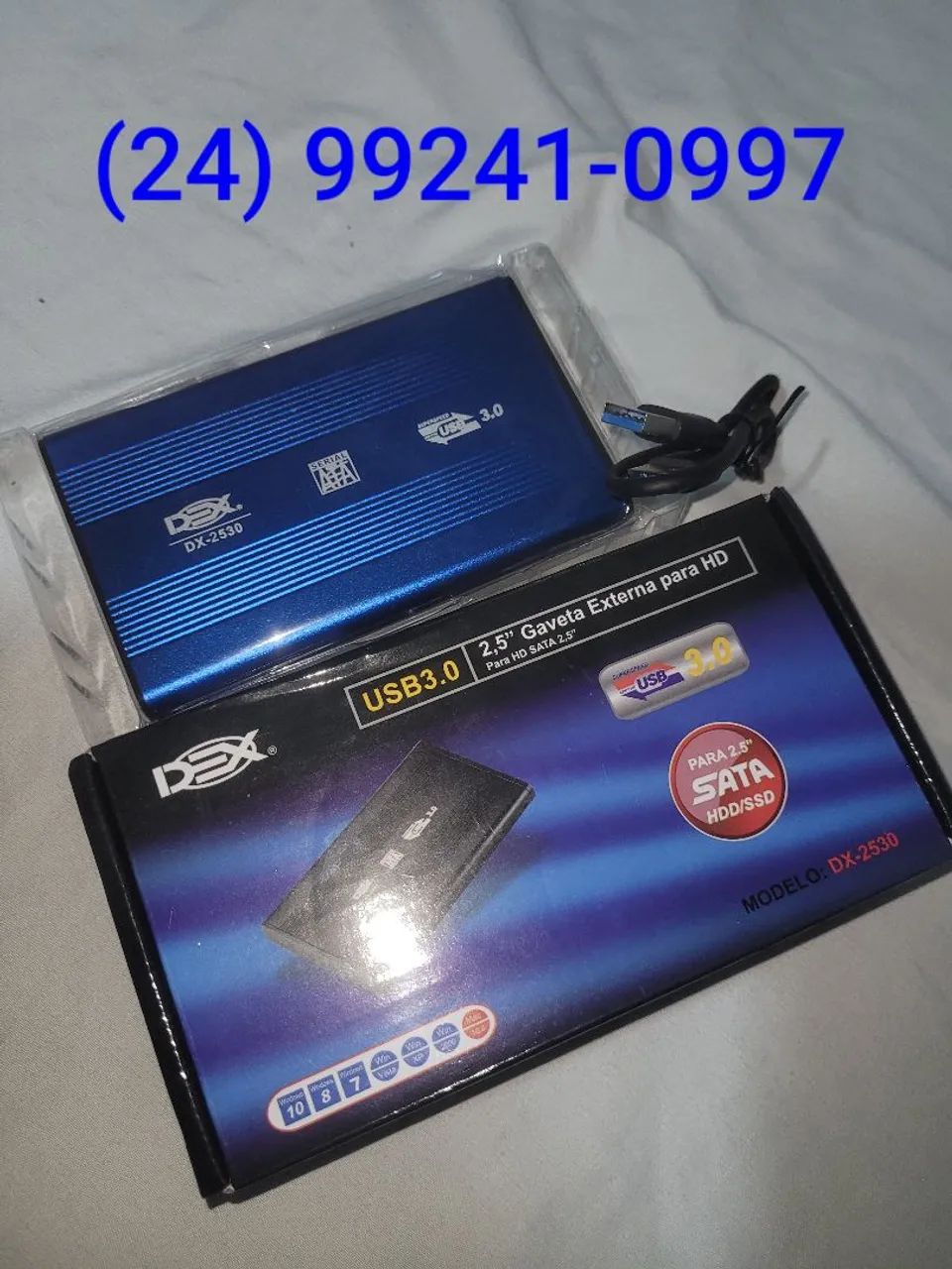 HD 1 TB com Case Térmica USB 3.0 Completo - Foto 2