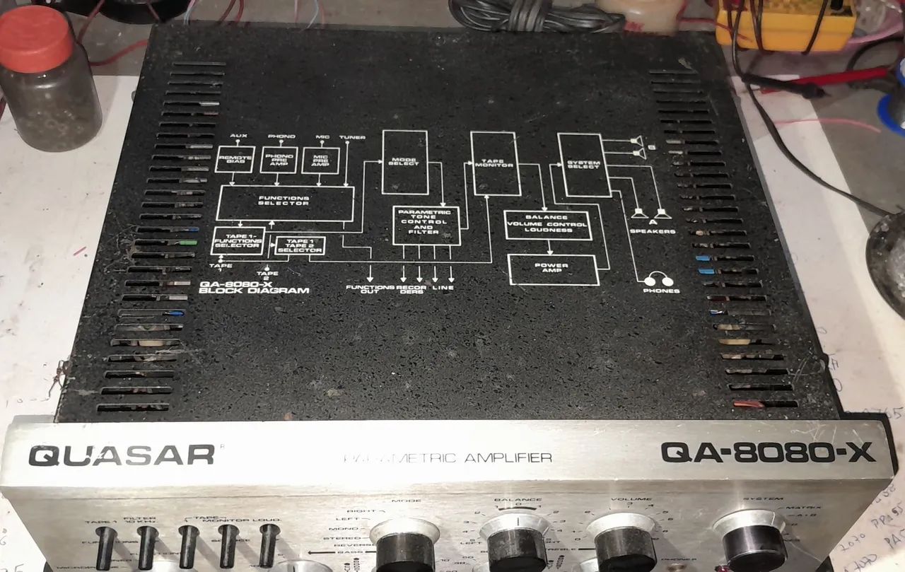 Amplificador Quasar 8080 - Foto 3