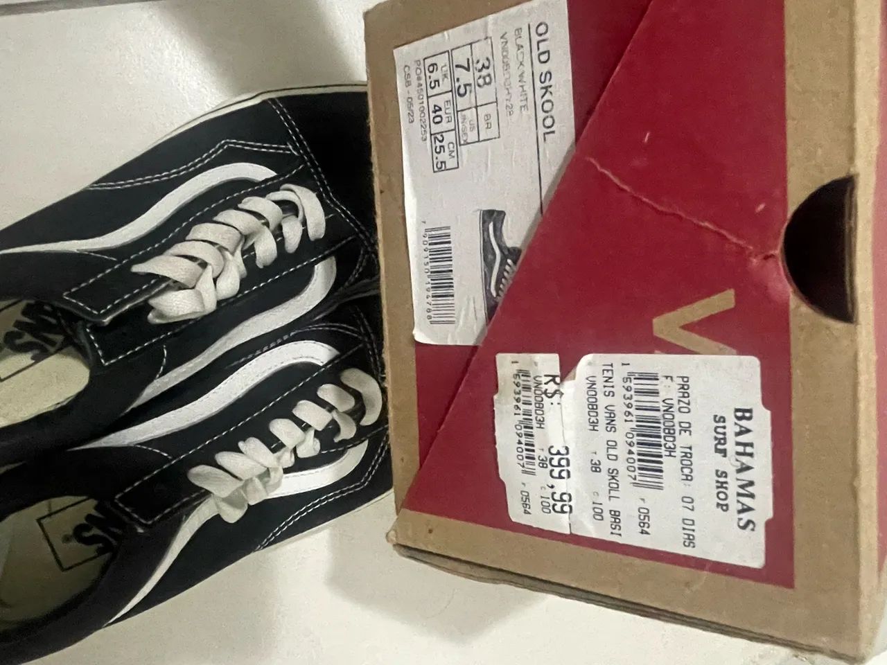 Tênis vans  tamanho 38  - Foto 2