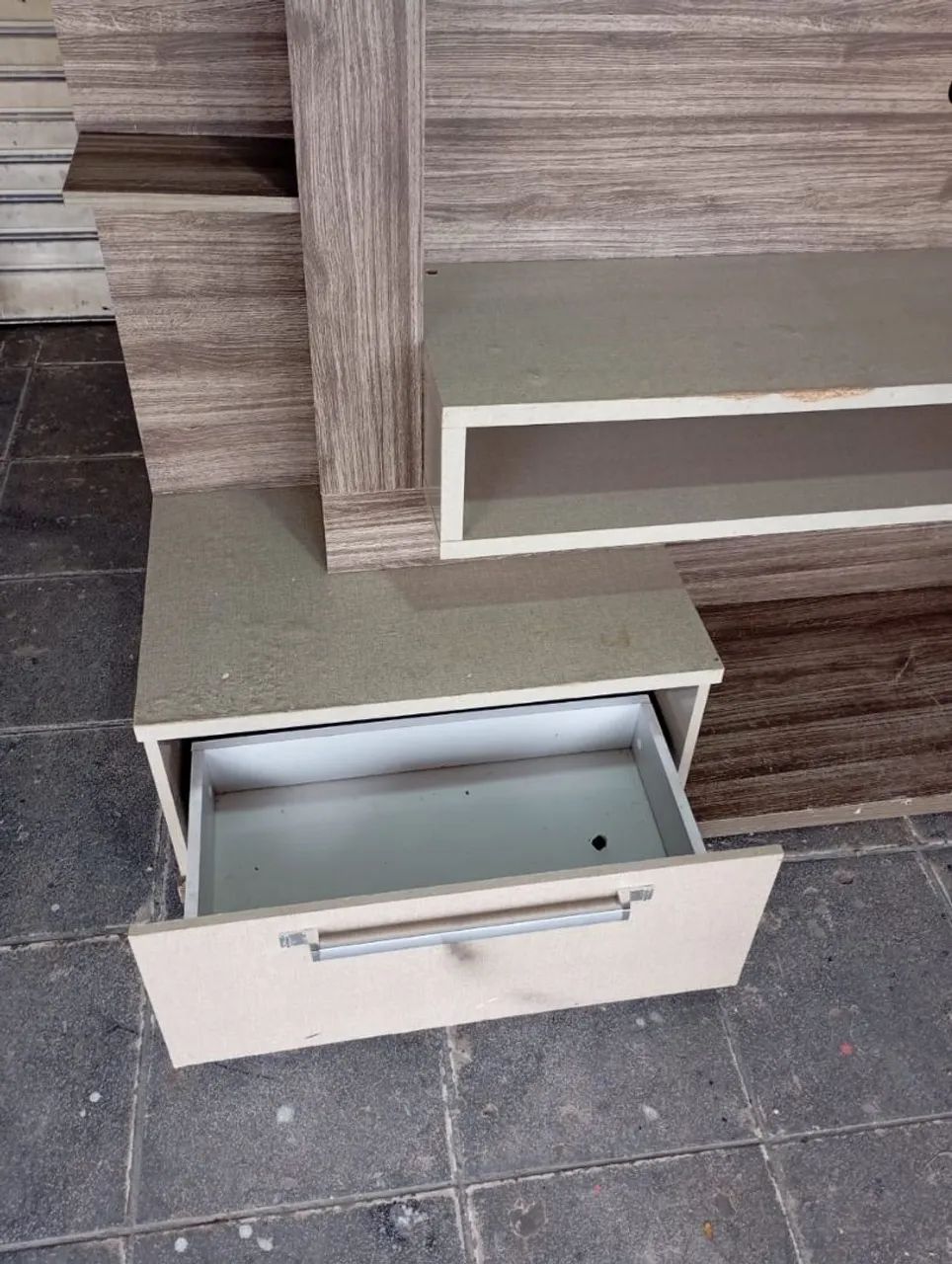 rack grande com painel imbutido  - Foto 4