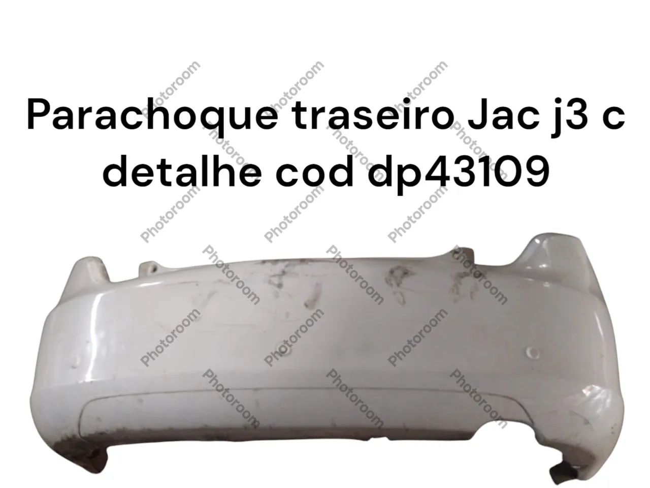 Parachoque traseiro jac - Peças para carros, vans e utilitários