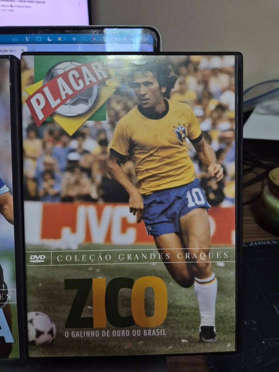 Coleção Grandes Craques Placar 5 Dvds - Foto 2