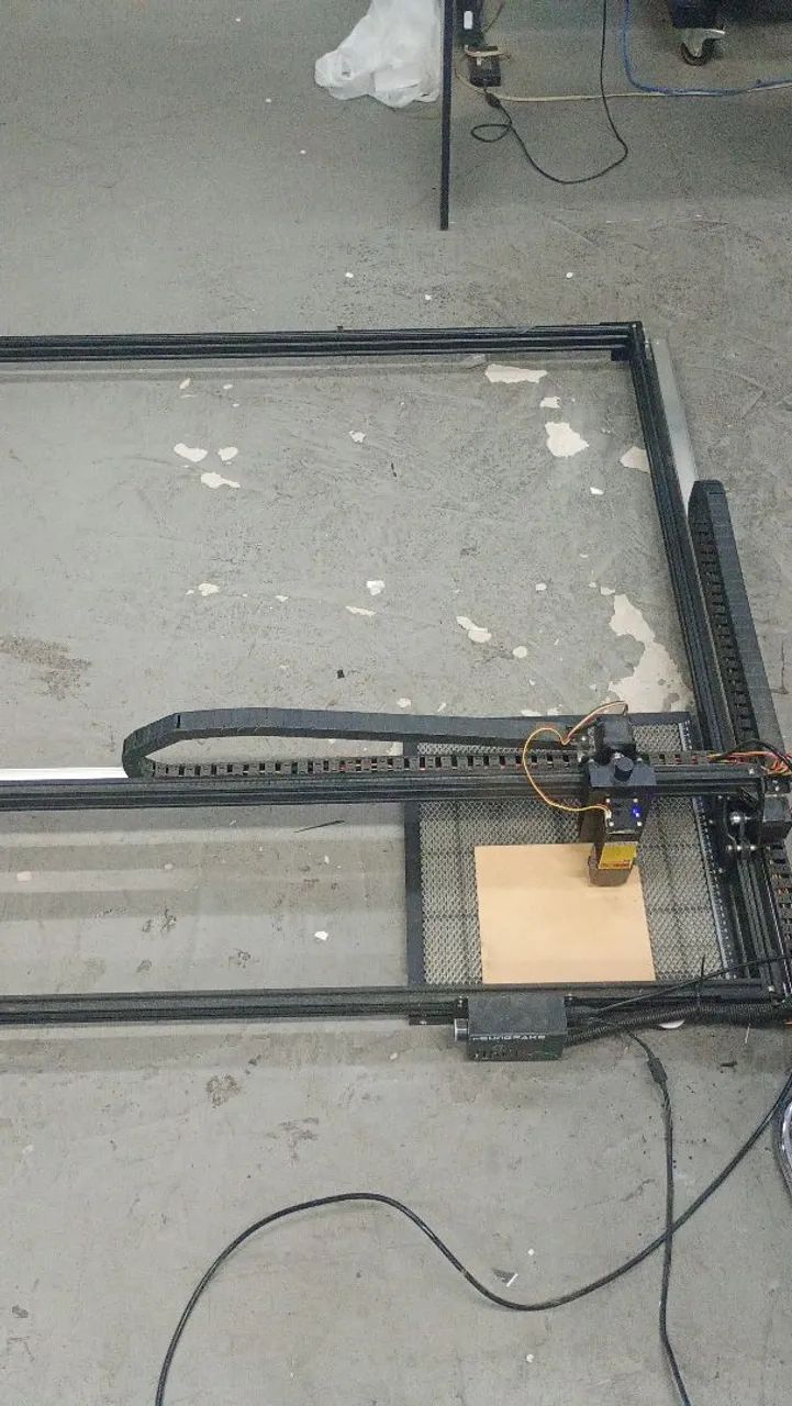 Máquina de corte a laser Diôdo 1x1m - Foto 2
