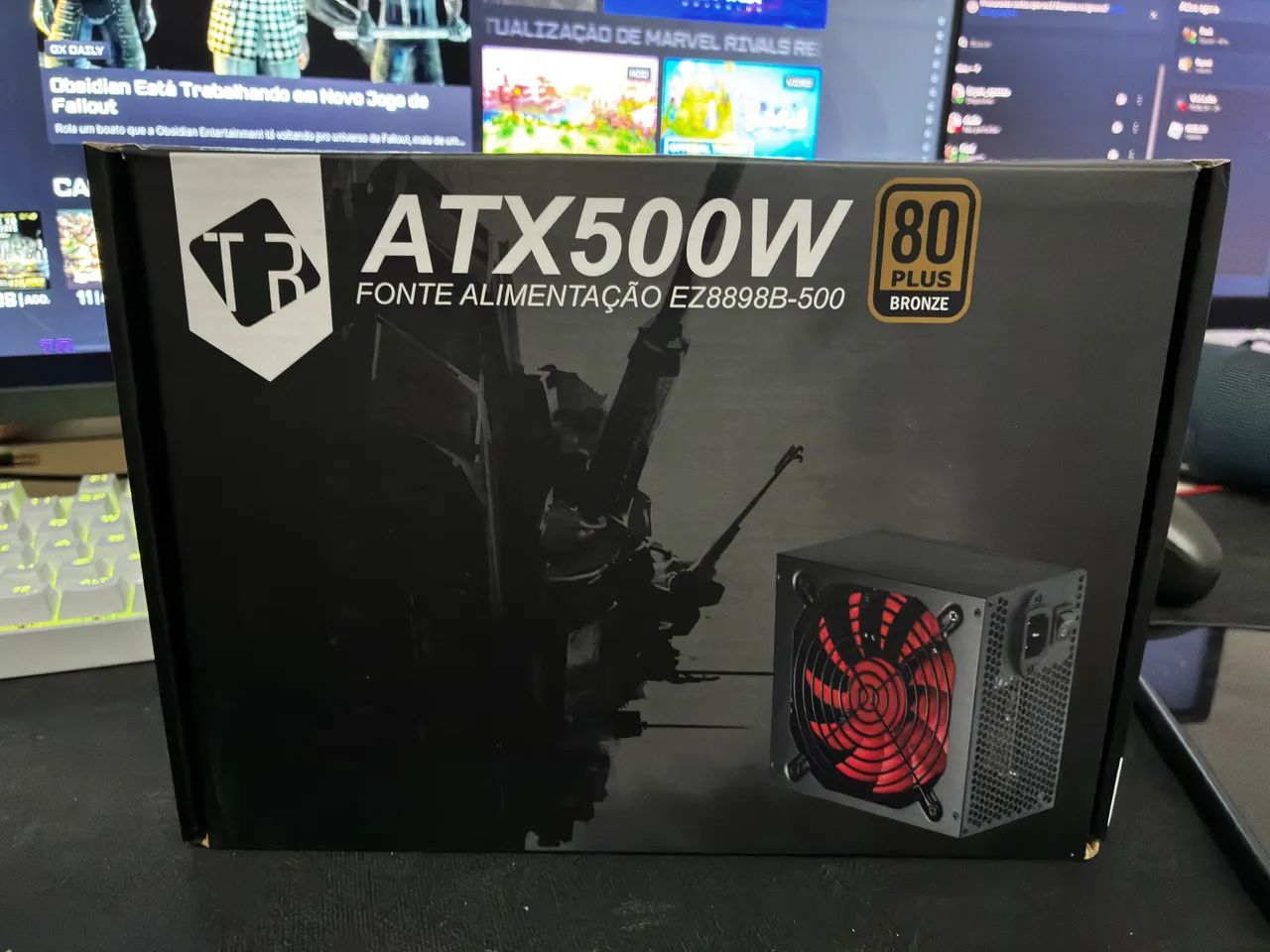 Fonte ATX 500W 80 Plus Bronze - Tronos (NOVA)