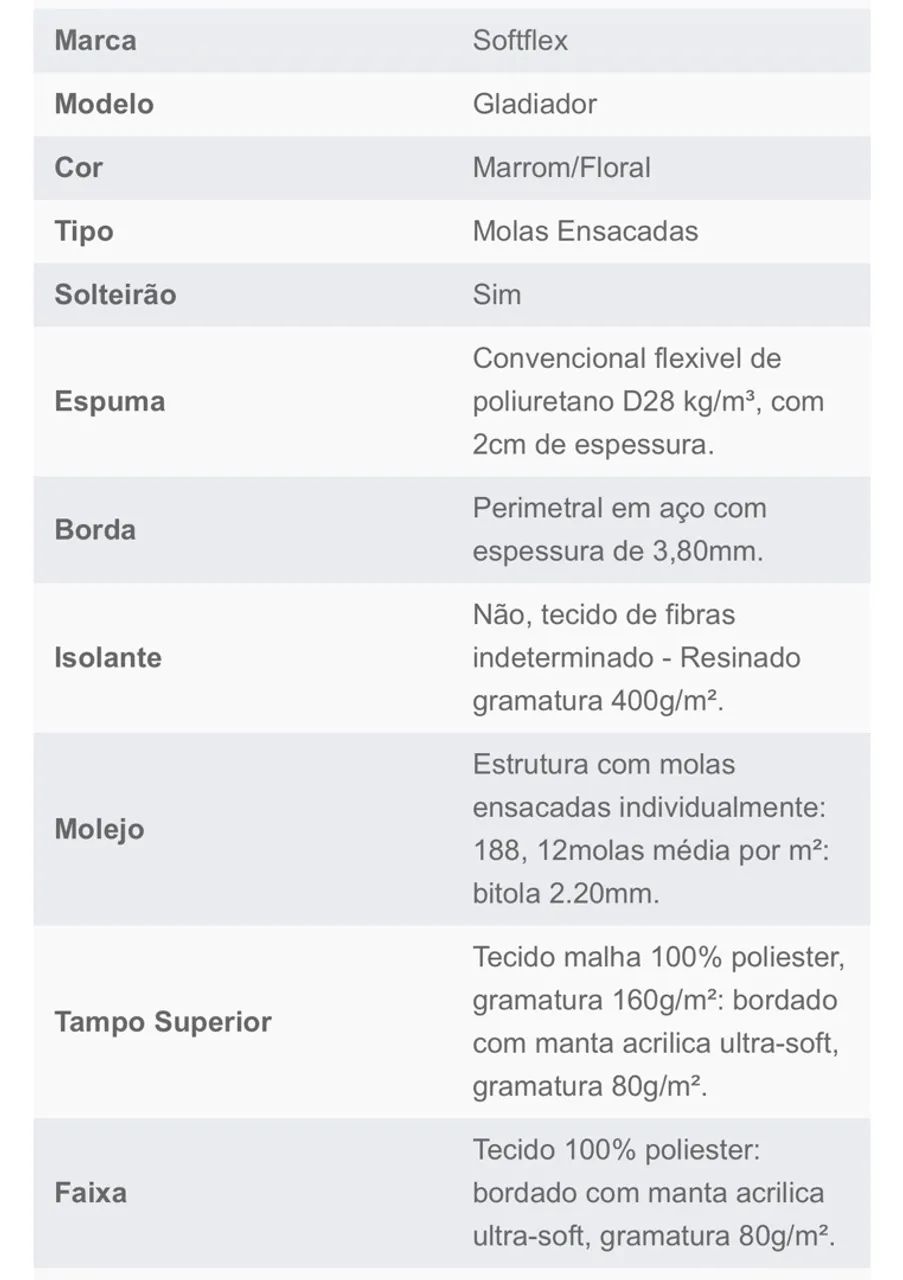 Cama Box solteirão | Luxo softflex  - Foto 3