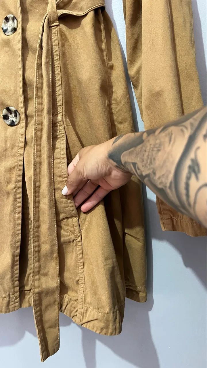 Trench coat Luigi Bertolli  - Foto 5
