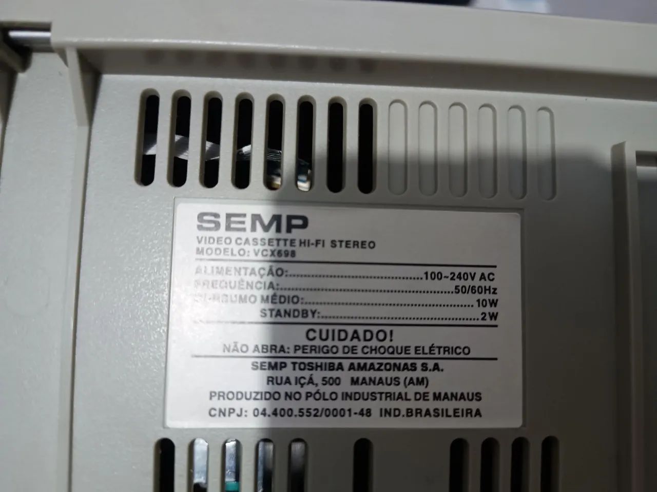 2 Vídeos cassete Semp VCX 689 - Foto 5