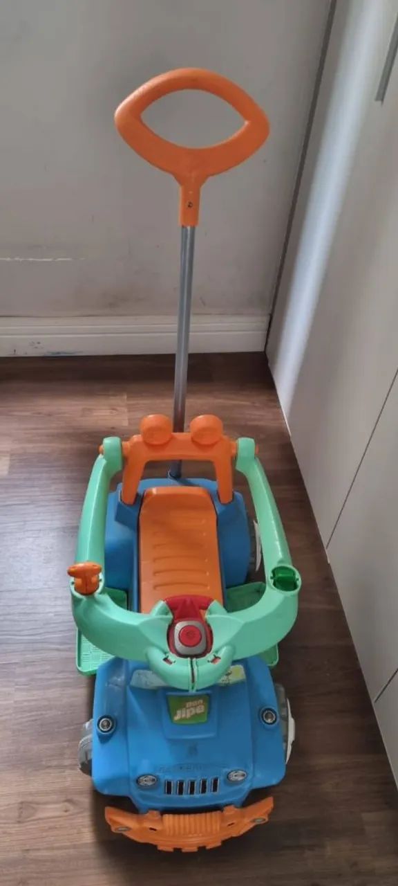 Carrinho de Passeio e andador + cavalinho brinde - Foto 3