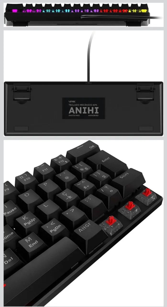 Teclado Mecânico 60% - Foto 2