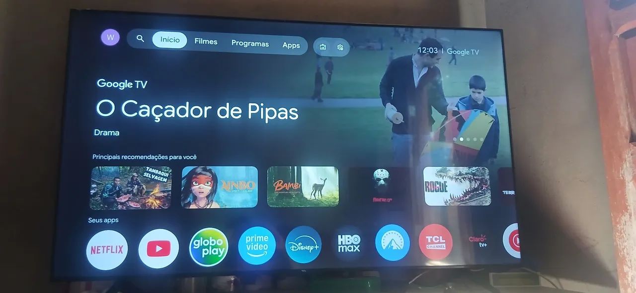 Vendo TV tcl smarth Android 65 polegadas 4k - Foto 2