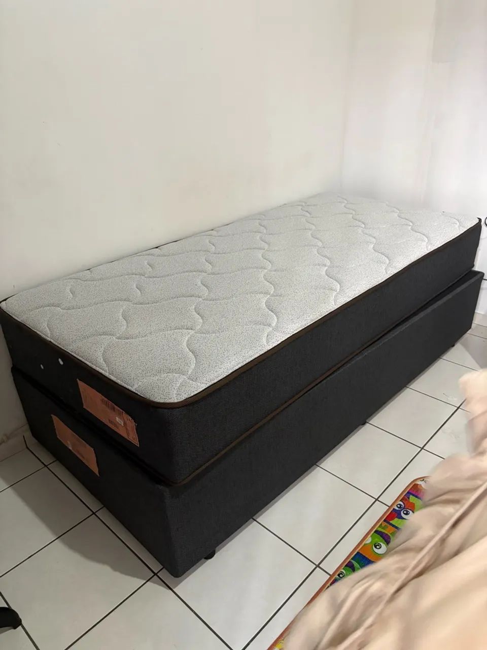 Cama box com colchão solteiro  - Foto 2