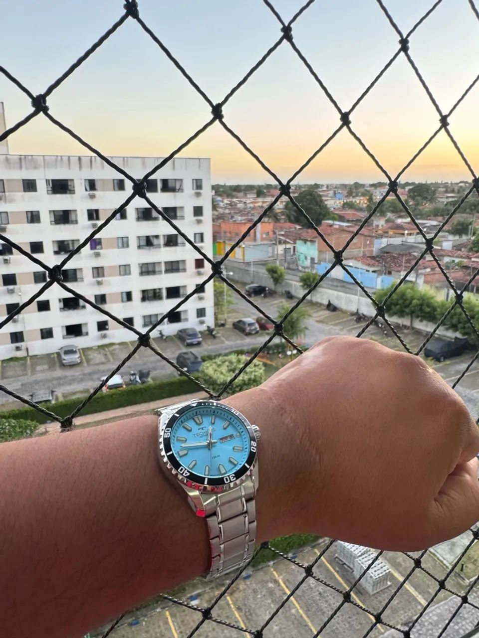 ? Technos Automático Diver Prata - 8205PL/1V - Foto 2